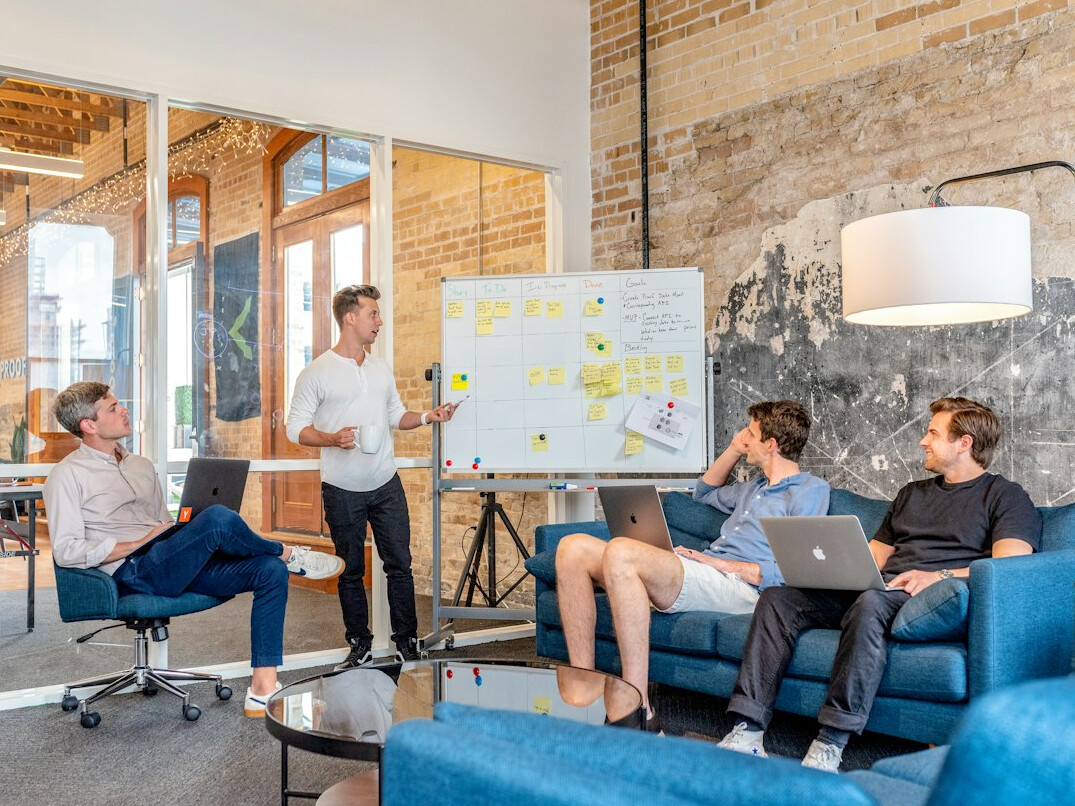 corporate team health meeting